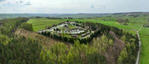Longnor Wood Holiday Park near Buxton which has been named as a finalist in the Peak District, Derbyshire and Derby Tourism Awards